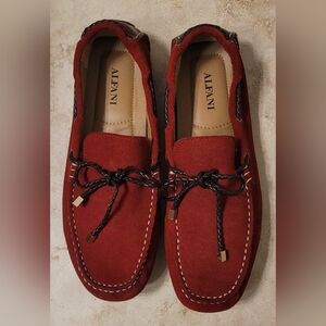 Alfani Men’s Driving Loafers Red